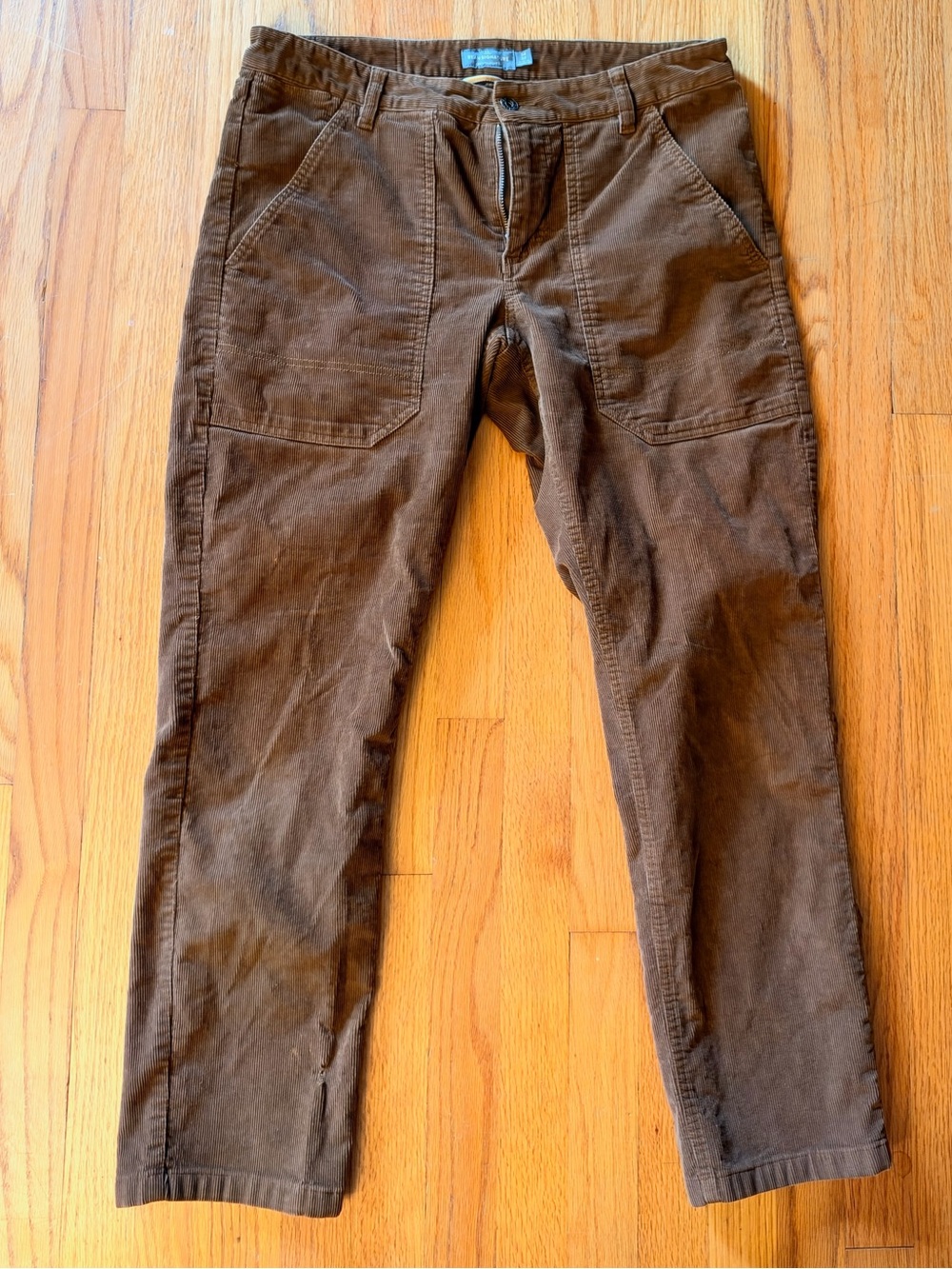 L.L. Bean Signature Brown Corduroy Men's Pants